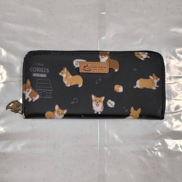Waterproof Corgi Long Wallet Fits Phone & Bills - Picture 9 of 16